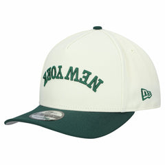 New York Jets New Era Upside Down 9FIFTY A-Frame Snapback Hat - Cream - NFL