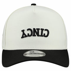 Cincinnati Bengals New Era Upside Down 9FIFTY A-Frame Snapback Hat - Cream - NFL