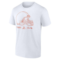 Shedeur Sanders Cleveland Browns Outline Player T-Shirt - White - NFL