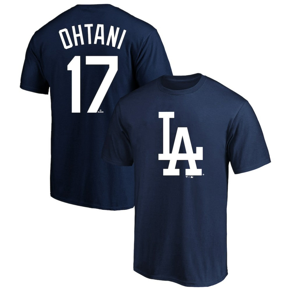 Shohei Ohtani Los Angeles Dodgers Profile Big & Tall Player Name & Number T-Shirt Discount