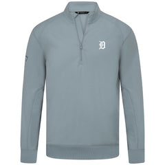 Detroit Tigers Levelwear Upright Insignia Tri-Blend Quarter-Zip Pullover for sale