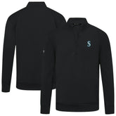 Seattle Mariners Levelwear Upright Insignia Tri-Blend Quarter-Zip Pullover Near Me