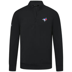 Toronto Blue Jays Levelwear Upright Insignia Tri-Blend Quarter-Zip Pullover Discount