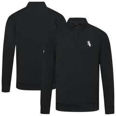 Chicago White Sox Levelwear Upright Insignia Tri-Blend Quarter-Zip Pullover Sale