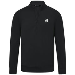 Detroit Tigers Levelwear Upright Insignia Tri-Blend Quarter-Zip Pullover Online