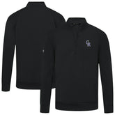 Colorado Rockies Levelwear Upright Insignia Tri-Blend Quarter-Zip Pullover Sale