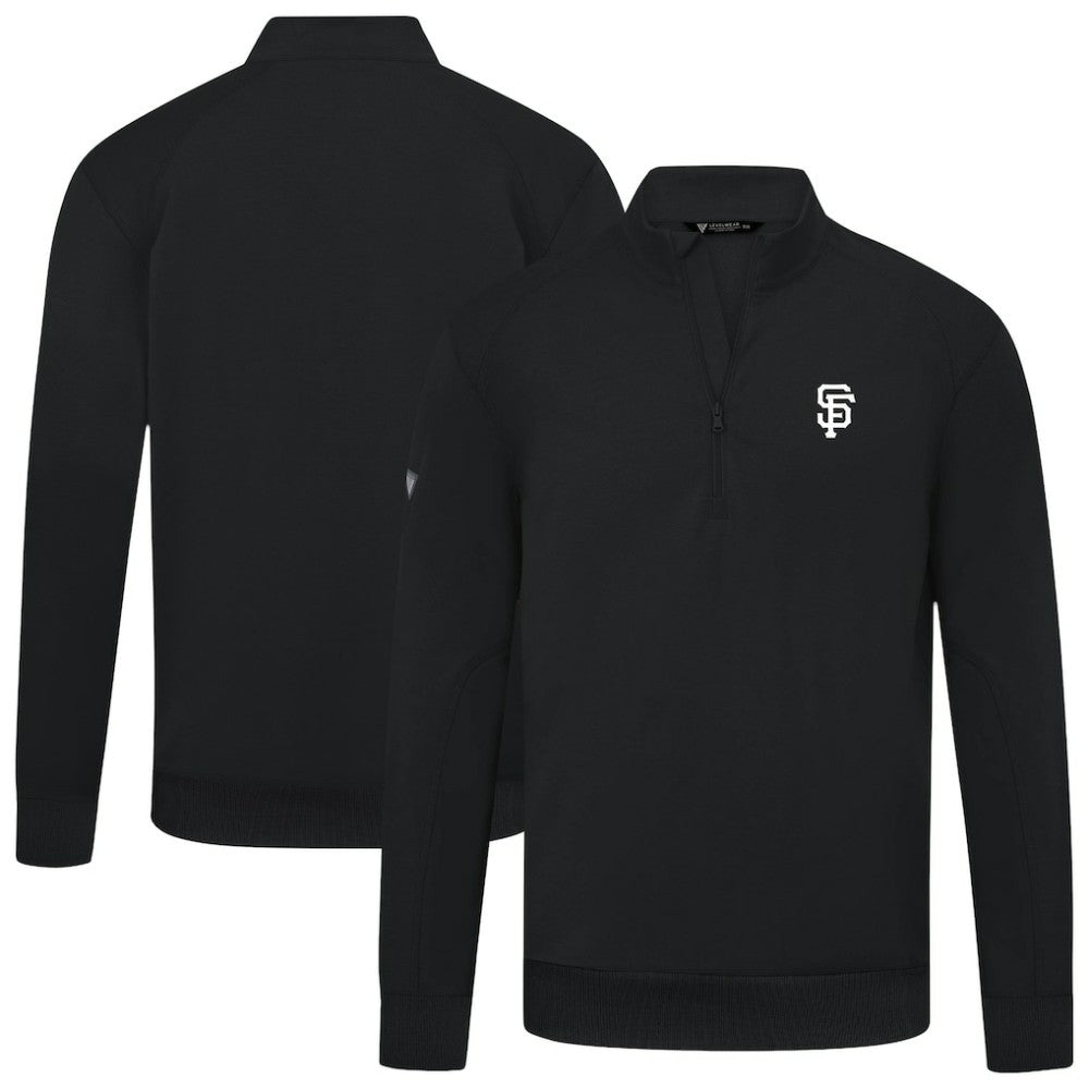 San Francisco Giants Levelwear Upright Insignia Tri-Blend Quarter-Zip Pullover Online
