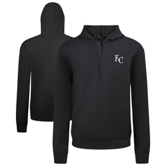 Kansas City Royals Levelwear Technic Insignia Quarter-Zip Hoodie Outlet