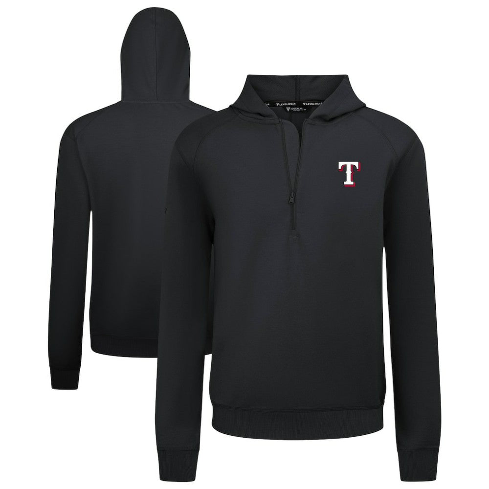 Texas Rangers Levelwear Technic Insignia Quarter-Zip Hoodie Discount