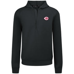 Cincinnati Reds Levelwear Technic Insignia Quarter-Zip Hoodie Outlet