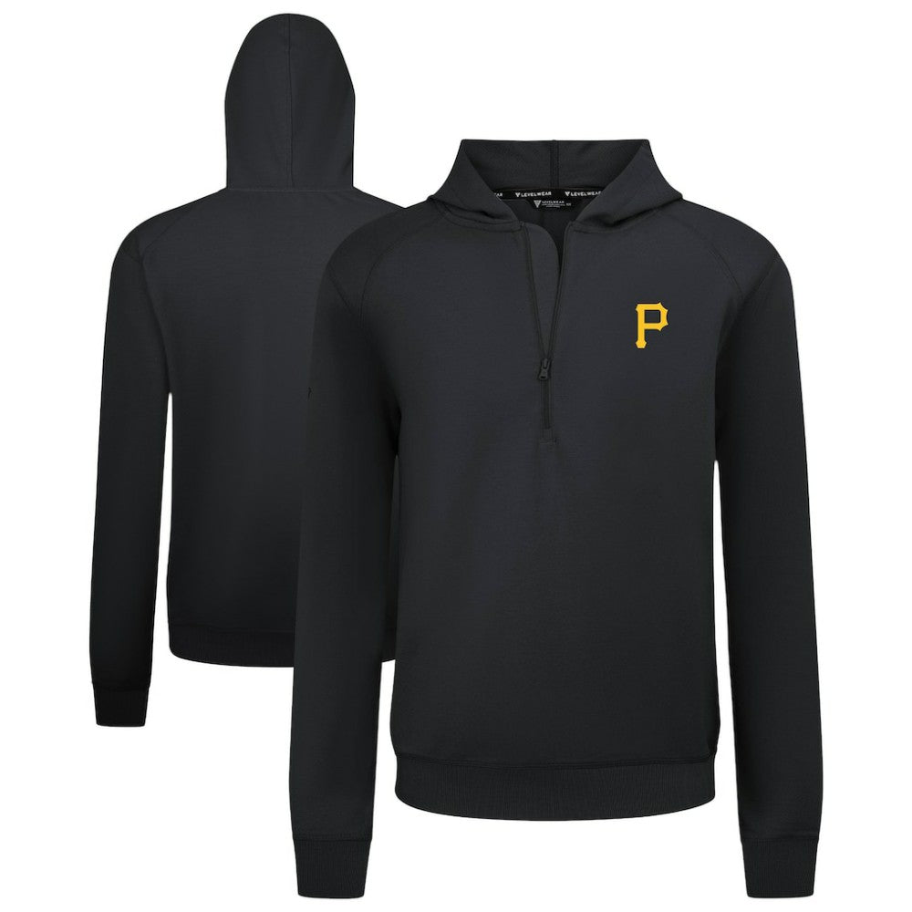 Pittsburgh Pirates Levelwear Technic Insignia Quarter-Zip Hoodie for sale