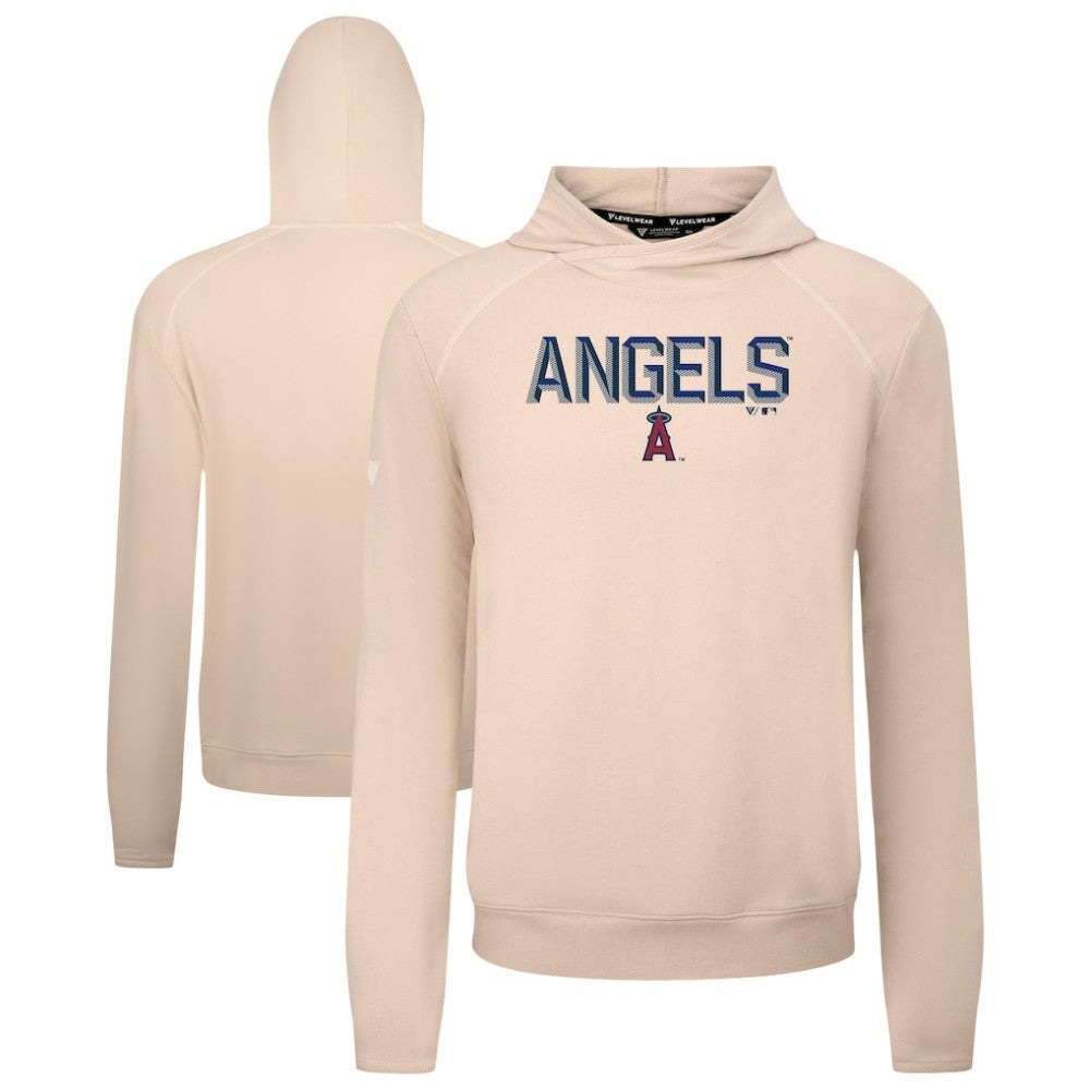 Los Angeles Angels Levelwear Mandate Carve Tri-Blend Hoodie Outlet