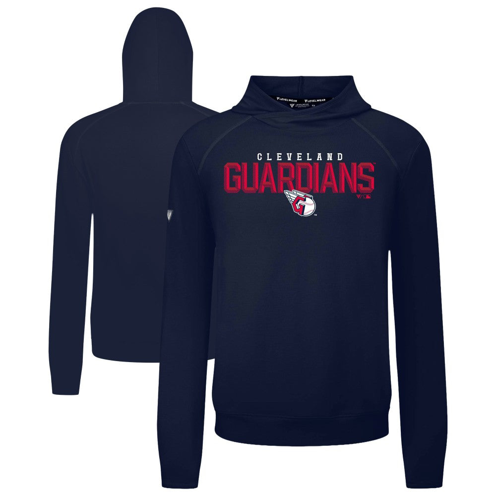 Cleveland Guardians Levelwear Mandate Carve Tri-Blend Hoodie for sale