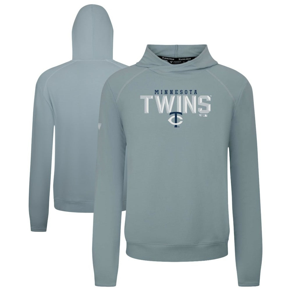 Minnesota Twins Levelwear Mandate Carve Tri-Blend Hoodie for sale