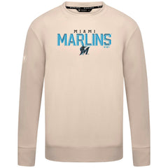 Miami Marlins Levelwear Mandate Carve Tri-Blend Sweatshirt Online