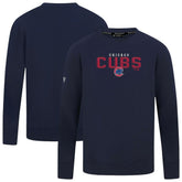 Chicago Cubs Levelwear Mandate Carve Tri-Blend Sweatshirt Sale