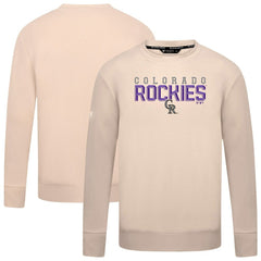 Colorado Rockies Levelwear Mandate Carve Tri-Blend Sweatshirt Online