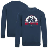 Atlanta Braves Levelwear Zane Banner Arch Sweatshirt for sale