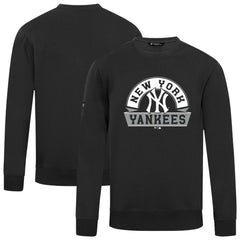 New York Yankees Levelwear Zane Banner Arch Sweatshirt Discount