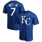 Bobby Witt Jr. Kansas City Royals Fanatics Big & Tall Player Name & Number T-Shirt Sale
