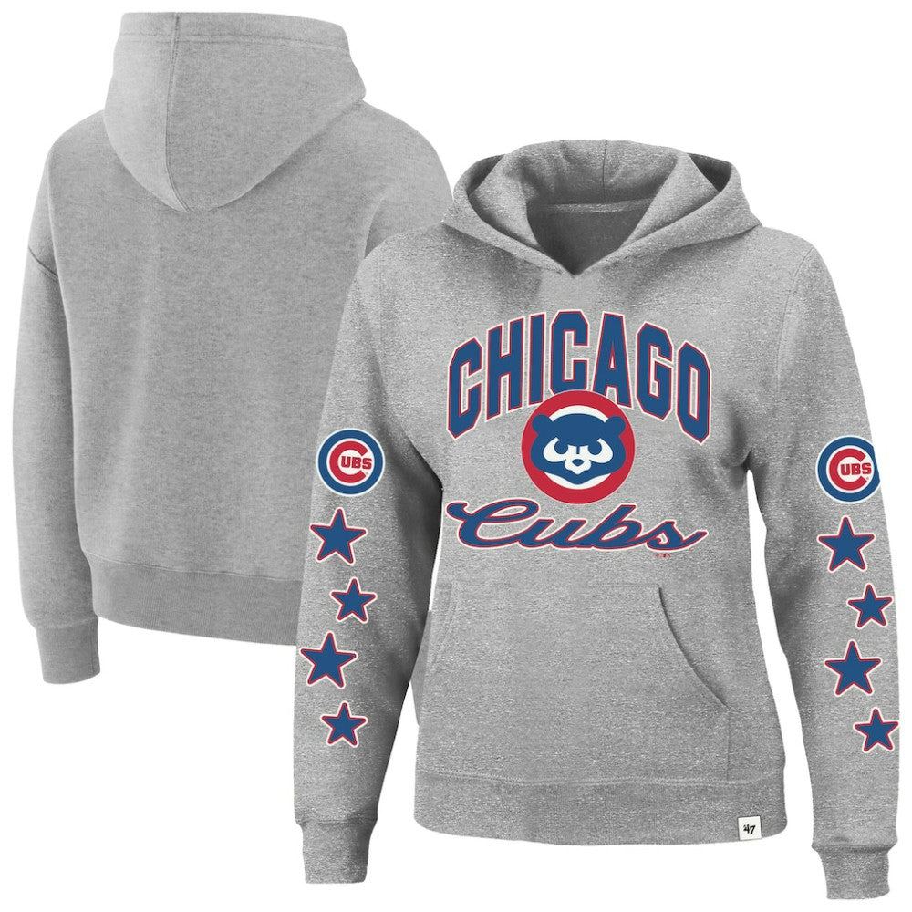 Chicago Cubs '47 Women's Plus Size Starry Eye Hoodie Near Me