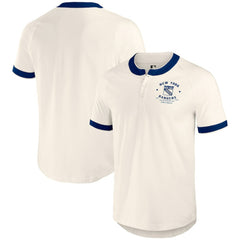 New York Rangers Darius Rucker Collection by Fanatics Fanatics Fest Henley Raglan T-Shirt - Cream | Fanatics discount