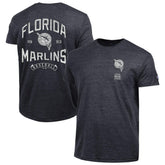 Miami Marlins Champion Vintage 3-Hit Tri-Blend T-Shirt for sale