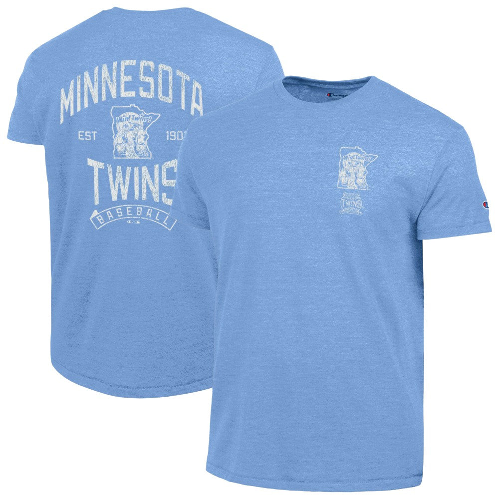 Minnesota Twins Champion Vintage 3-Hit Tri-Blend T-Shirt for sale