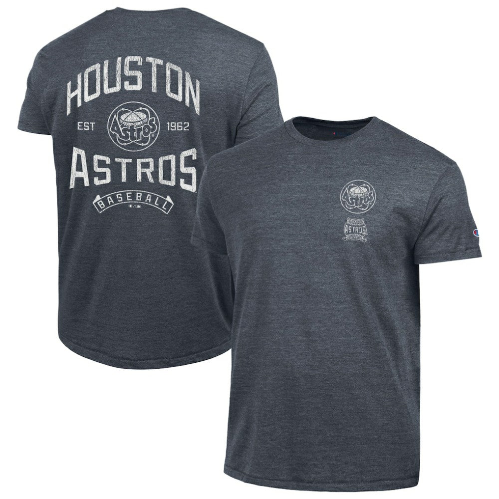 Houston Astros Champion Vintage 3-Hit Tri-Blend T-Shirt Online