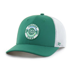 Chicago Cubs '47 Elevated Greens Adjustable Trucker Hat Outlet