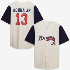 Atlanta Braves Profile Big & Tall Two-Color Fashion Jersey Sale