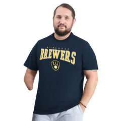 Milwaukee Brewers G-III Sports by Carl Banks Adaptive Classic Team Spirit T-Shirt Online