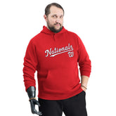 Washington Nationals G-III Sports by Carl Banks Adaptive Lockup Fleece Hoodie Near Me