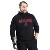 Arizona Diamondbacks G-III Sports by Carl Banks Adaptive Lockup Fleece Hoodie Online