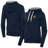 Club America Antigua Women's Takeover Full-Zip Hoodie Navy