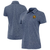 Club America Antigua Women's Triple Shot Polo Heather Navy
