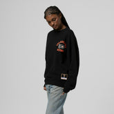 Philadelphia Flyers Mitchell & Ness Women's Vintage Crewneck Sweatshirt - Black | NHL Clearance