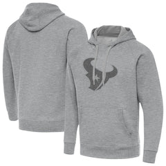 Houston Texans Antigua Victory Hoodie - Heather Gray - NFL