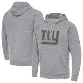 New York Giants Antigua Victory Hoodie - Heather Gray - NFL