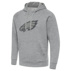 Philadelphia Eagles Antigua Victory Hoodie - Heather Gray - NFL