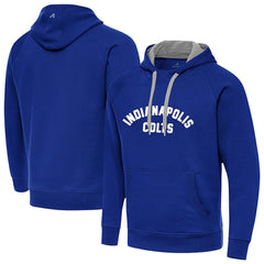 Indianapolis Colts Antigua Victory Hoodie - Royal - NFL