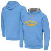 Los Angeles Chargers Antigua Victory Hoodie - Powder Blue - NFL