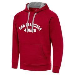 San Francisco 49ers Antigua Victory Hoodie - Scarlet - NFL