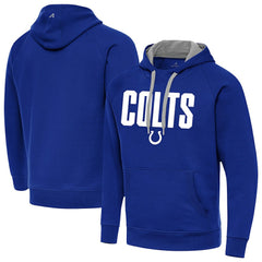 Indianapolis Colts Antigua Victory Hoodie - Royal - NFL