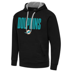 Miami Dolphins Antigua Victory Hoodie - Black - NFL