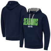 Seattle Seahawks Antigua Victory Hoodie - Navy - NFL