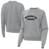 Washington Commanders Antigua Women's Victory Sweatshirt - Heather Gray - NFL