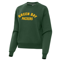 Green Bay Packers Antigua Women's Victory Sweatshirt - Hunter Green - NFL