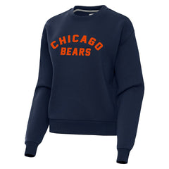 Chicago Bears Antigua Women's Victory Sweatshirt - Navy - NFL