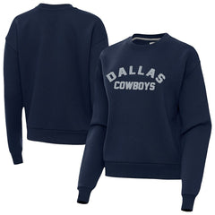 Dallas Cowboys Antigua Women's Victory Sweatshirt - Navy - NFL